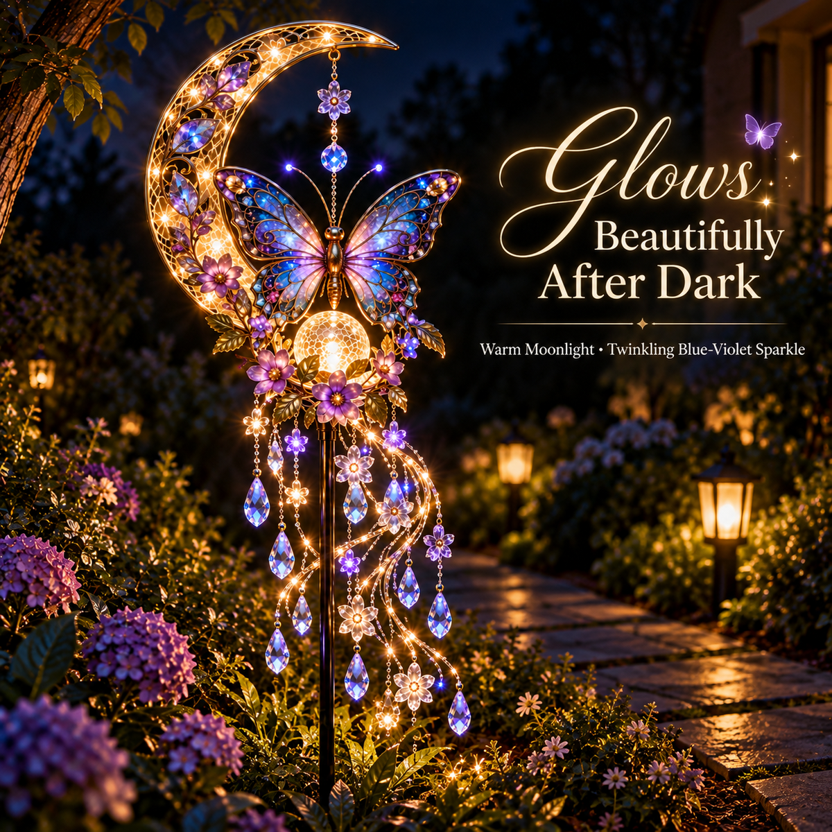 🦋Butterfly Moonlight Cascade A Little Moonlight Magic for Your Garden🌺