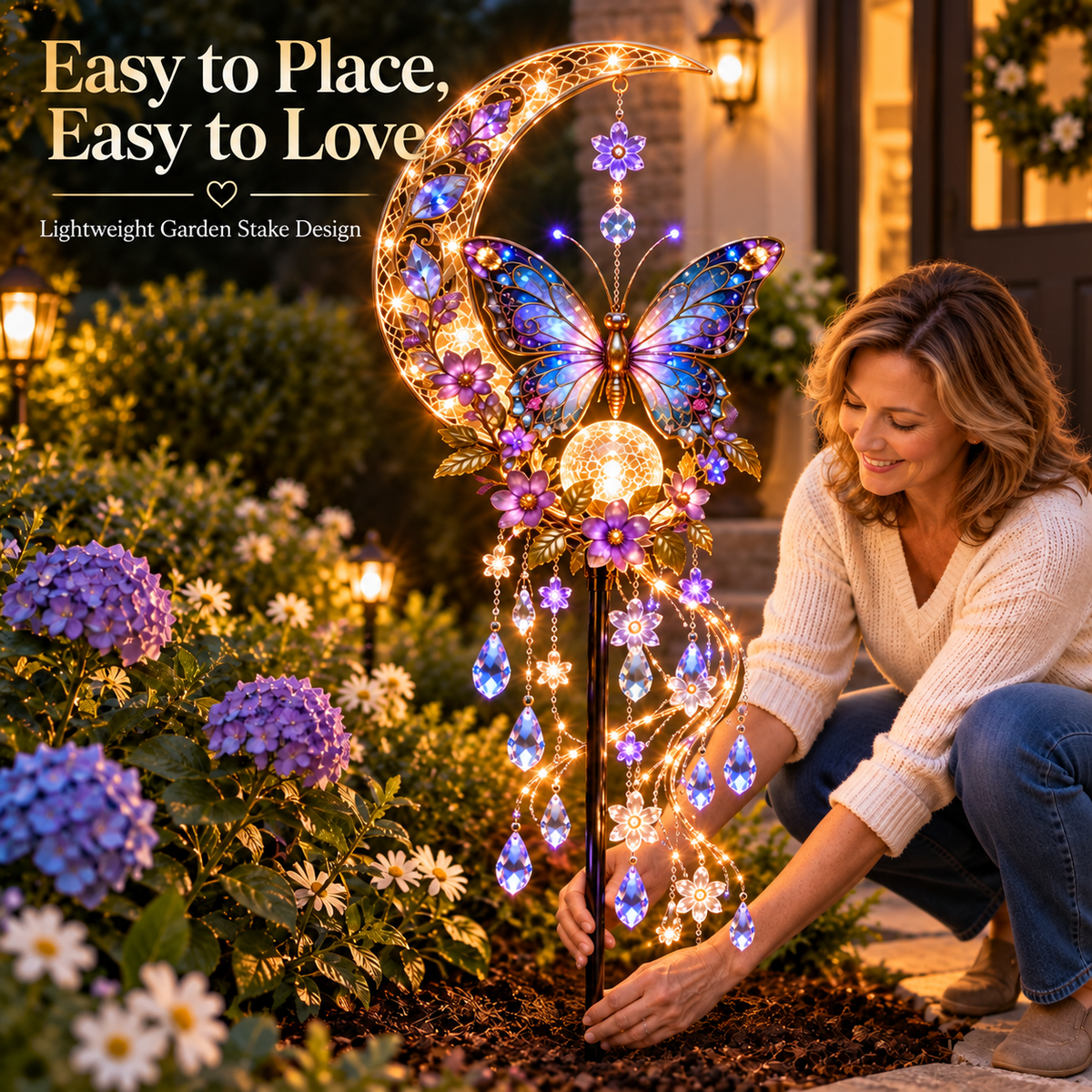 🦋Butterfly Moonlight Cascade A Little Moonlight Magic for Your Garden🌺