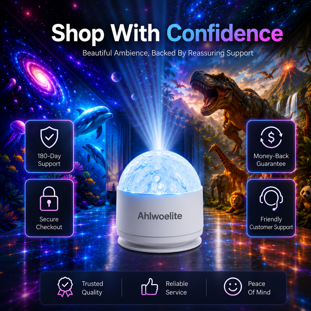 🦖 HOT DEAL 55% OFF | Transform Your Room After Dark.